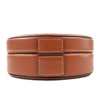 Celine Oval Minaudiere Cuir Triomphe Smooth Calfskin Handbag Tan — view 5