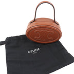 Celine Oval Minaudiere Cuir Triomphe Smooth Calfskin Handbag Tan — view 2