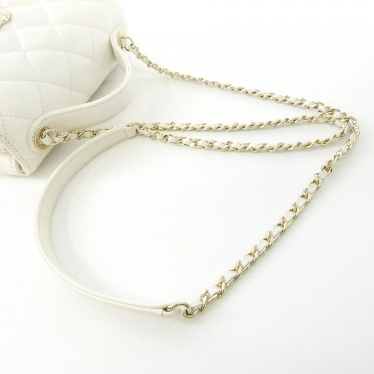 Chanel Bag Handbag White — view 7