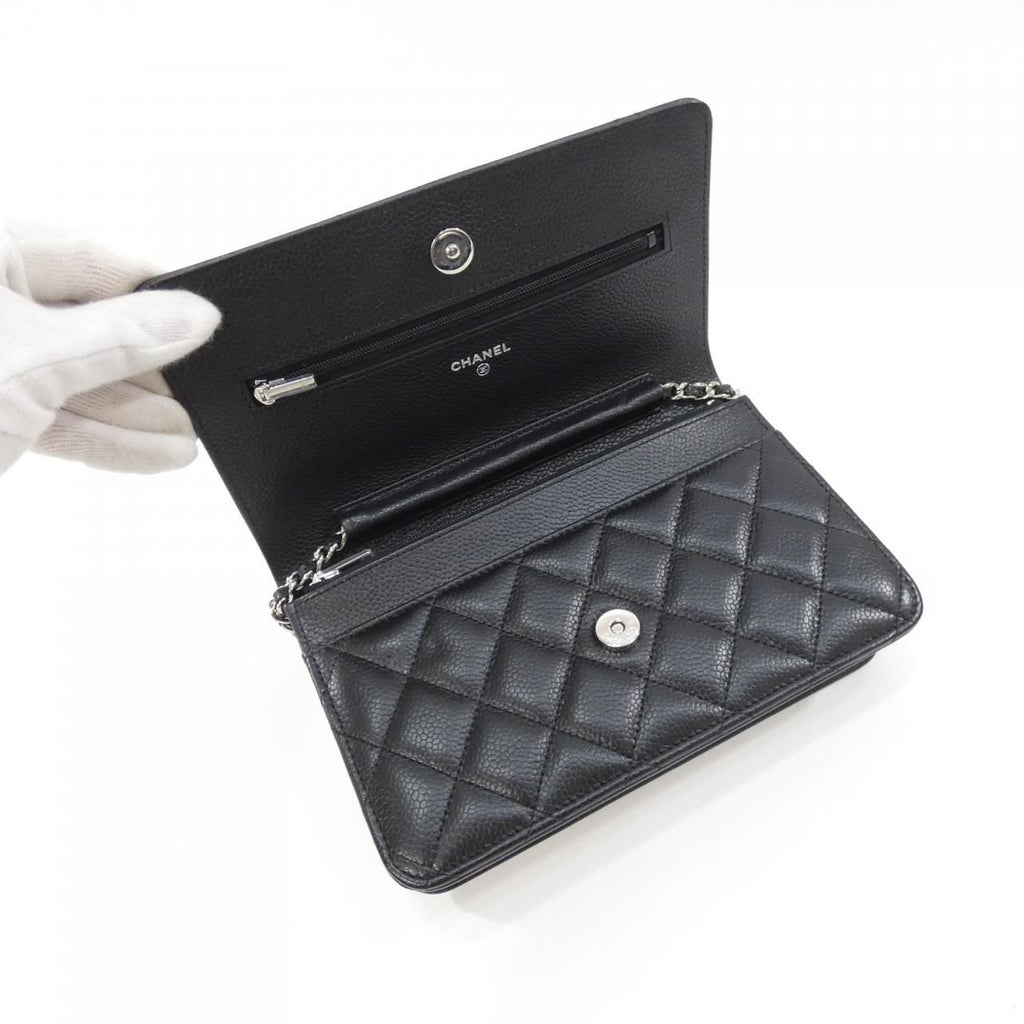 Chanel Timeless Classic Line Chain Wallet Shoulder Bag — view 6