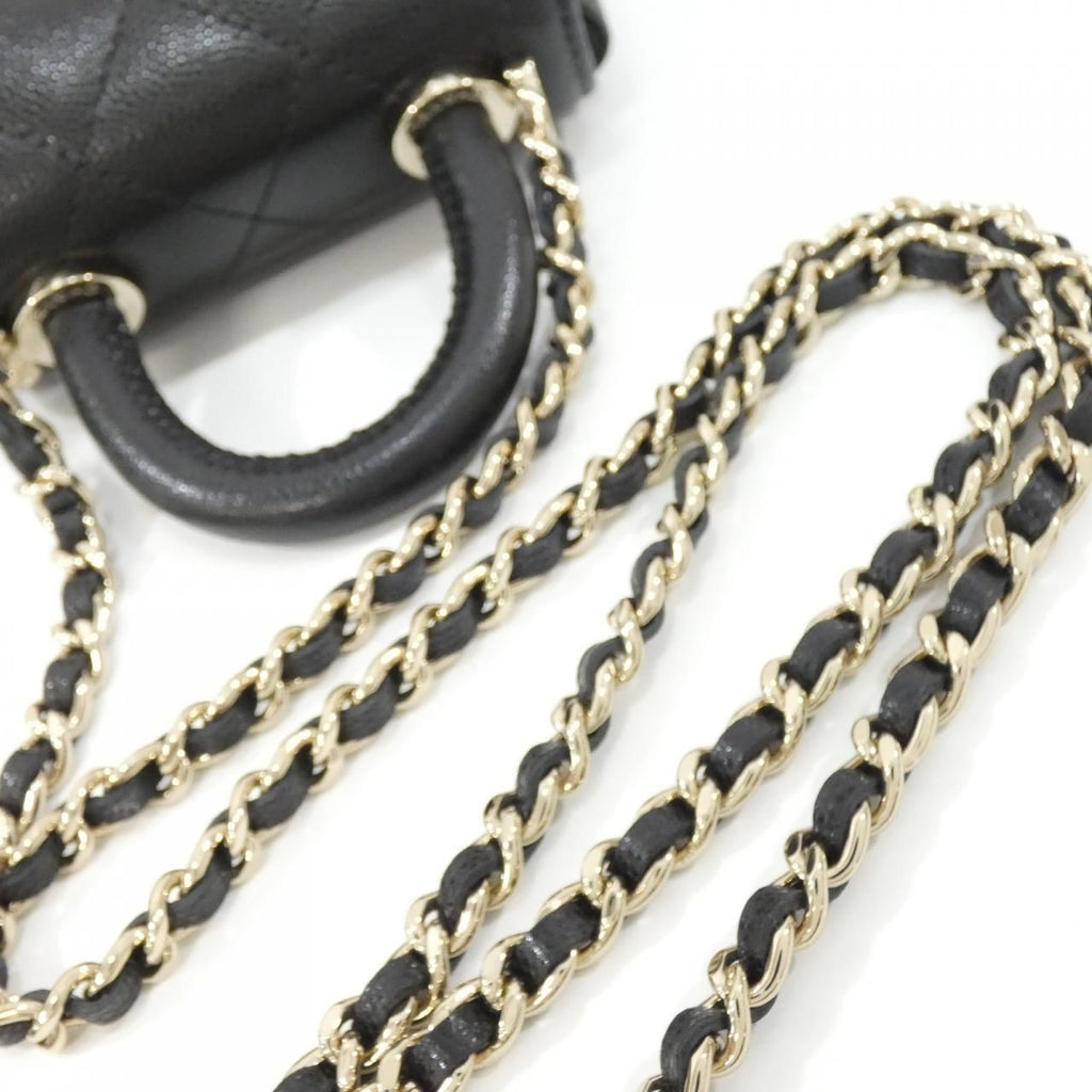 Chanel Chain Clutch Black — view 7