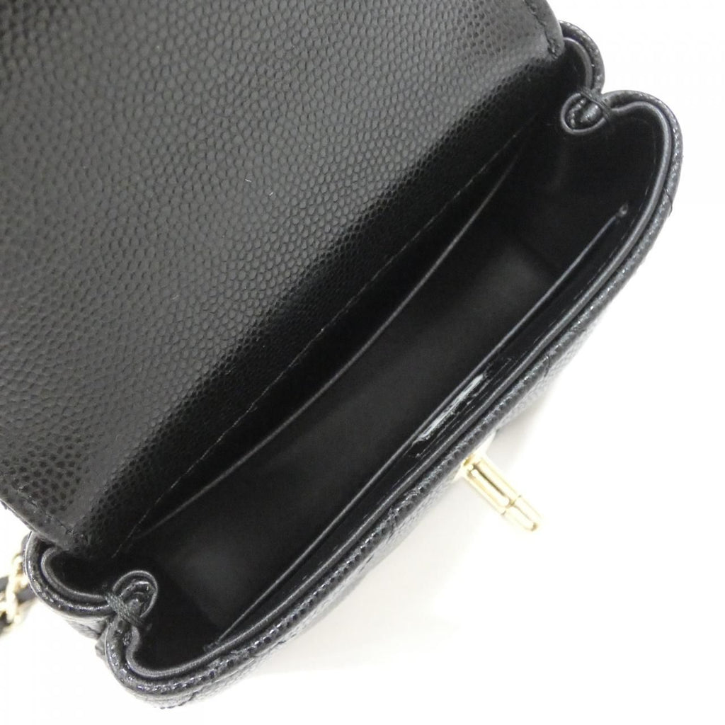 Chanel Chain Clutch Black — view 8