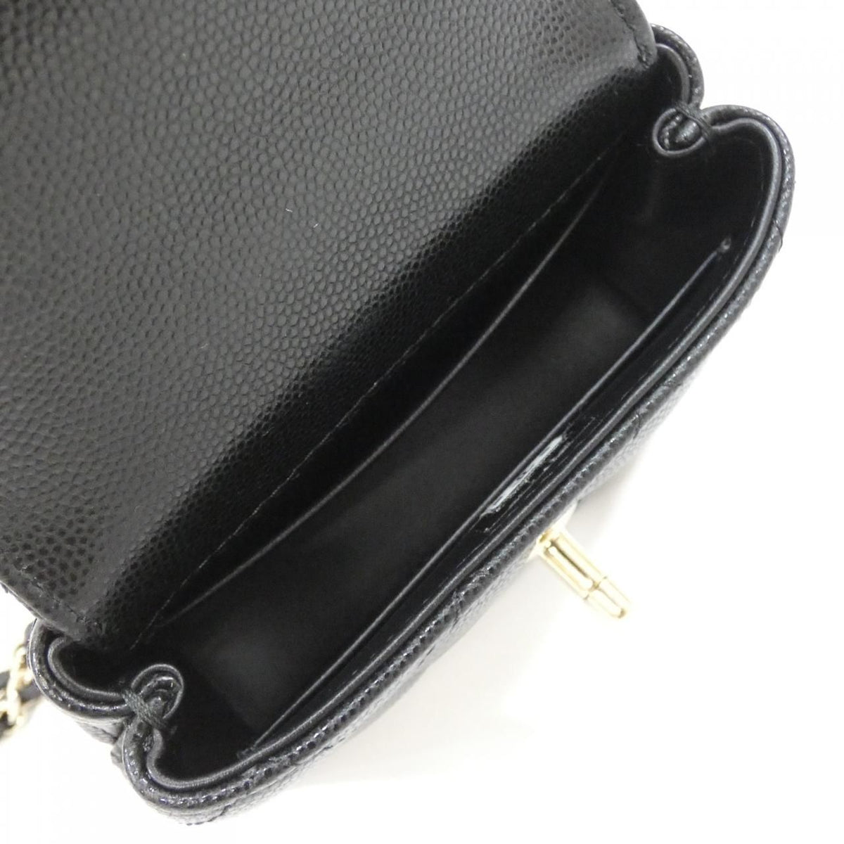 Chanel Chain Clutch Black — view 8