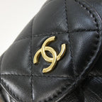 Chanel Chain Clutch Black — view 5