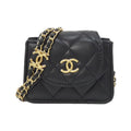 Chanel Chain Clutch Black