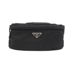 Prada Waist Bag Belt Bag Silver
