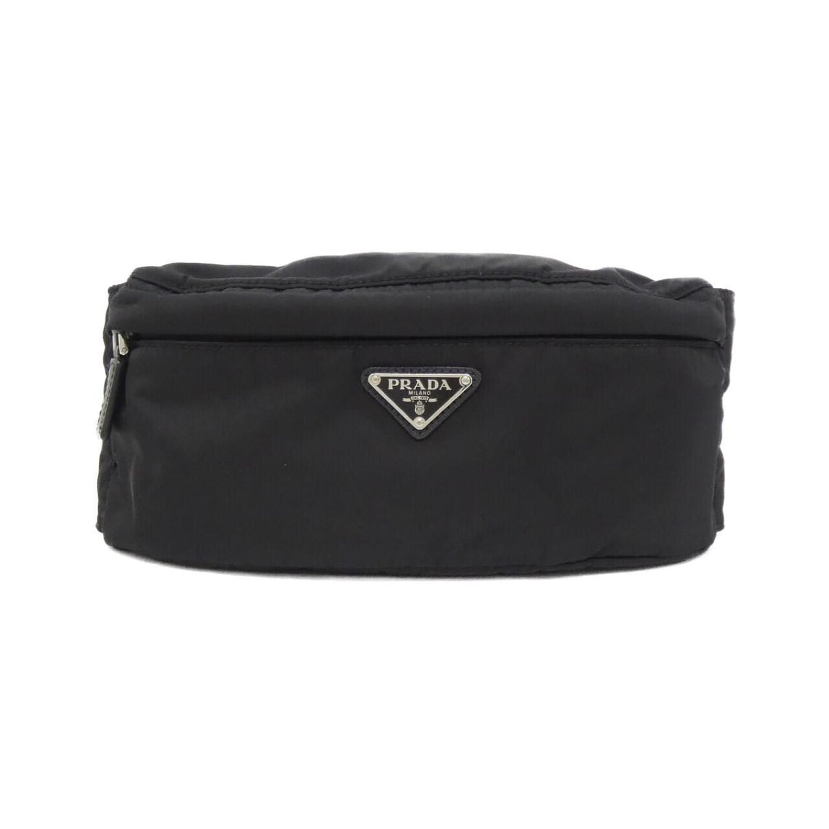 Prada Waist Bag Belt Bag Silver