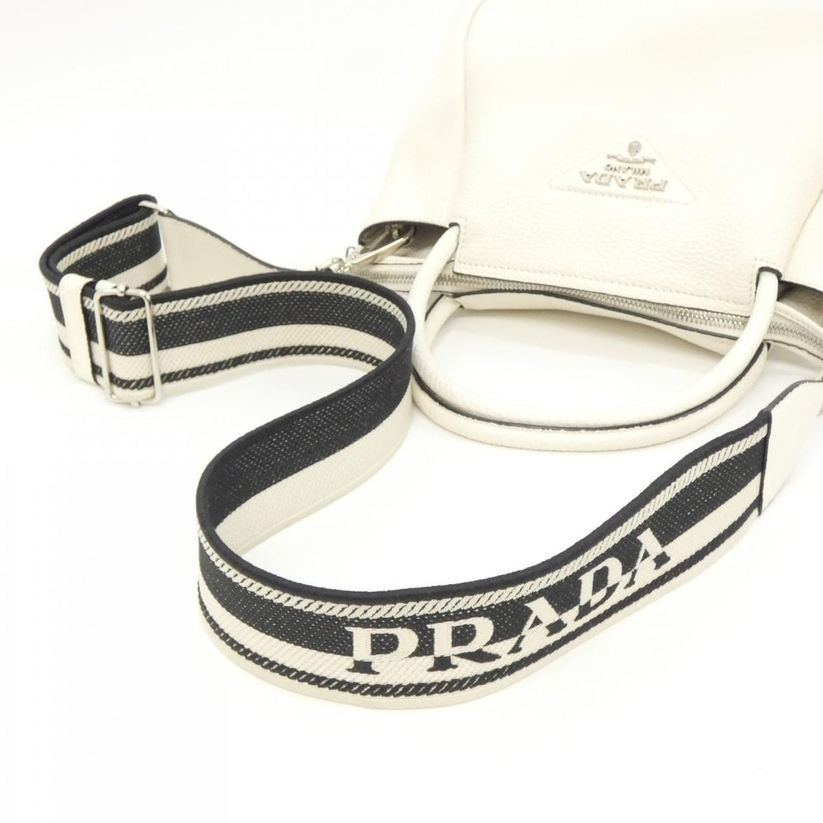 Prada Bag Handbag White — view 7