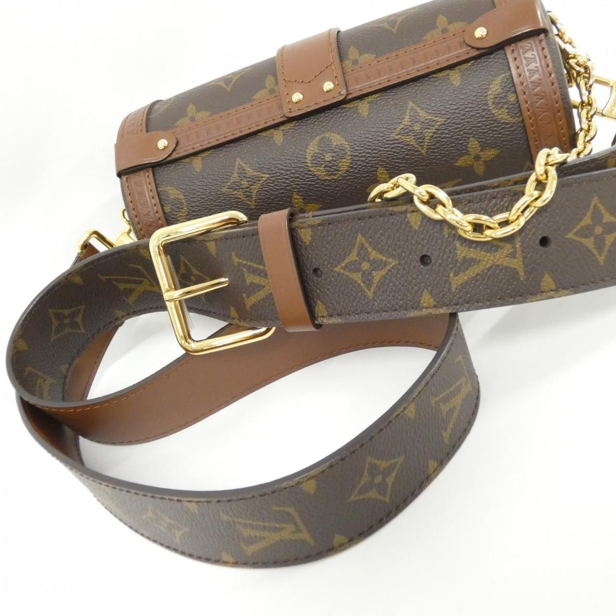 Louis Vuitton Monogram Papillon Trunk Shoulder Bag — view 4