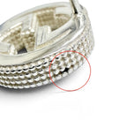 Gucci Interlocking G Stud Earrings Silver — view 7