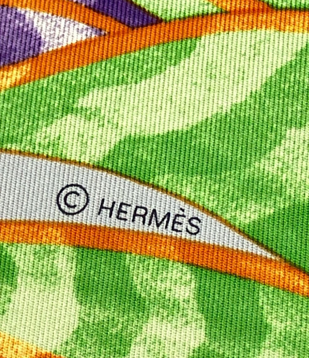 Hermes Scarf Carre 90 Silk 100% Bromeliad Inventory — view 2