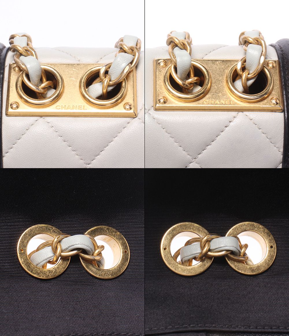 Chanel Chain Shoulder Bag Crossbody Gold Maxi Quilted Double Single Flap — view 6