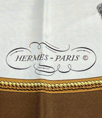 Hermes Scarf Carre 90 Silk 100% Reprise — view 2