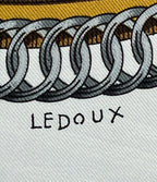 Hermes Scarf Carre 90 Silk 100% Reprise — view 5