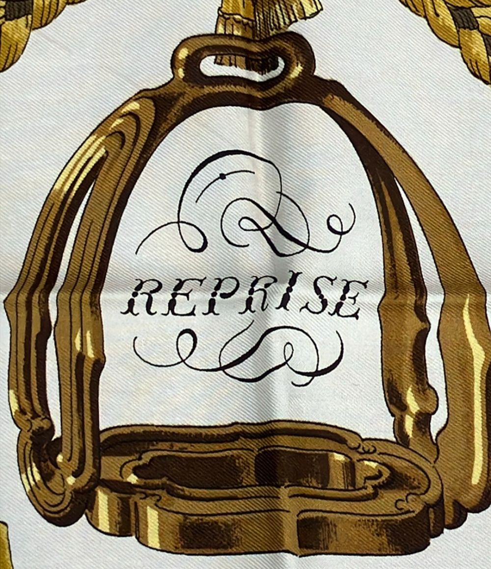 Hermes Scarf Carre 90 Silk 100% Reprise — view 4