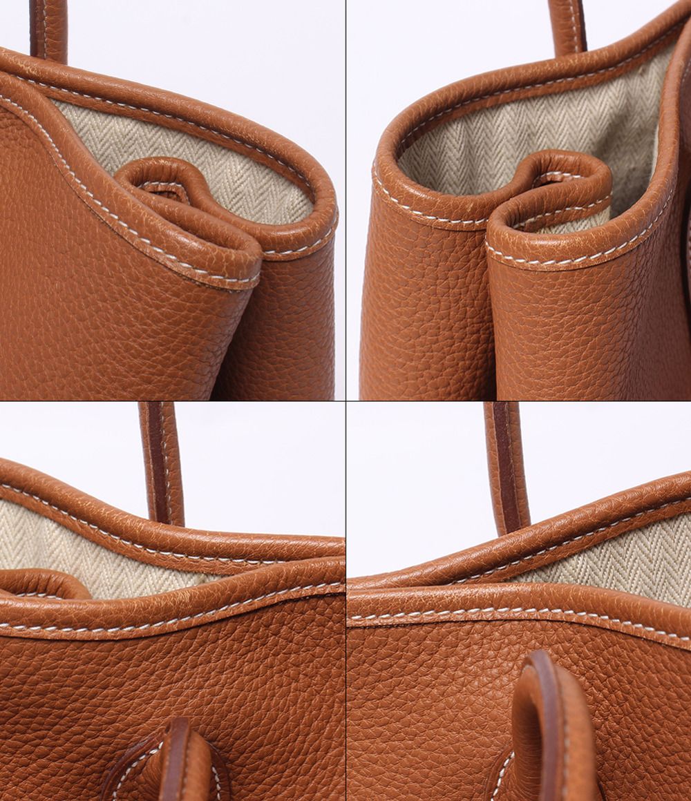 Hermes Tote Bag Silver Garden Party TPM — view 7