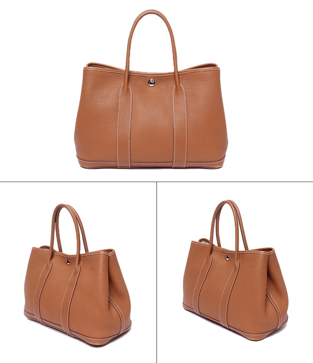 Hermes Tote Bag Silver Garden Party TPM — view 2