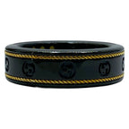 Gucci x Oura Smart Ring Black Coated Titanium — view 3