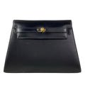 Hermes Clutch Kelly Black