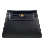 Hermes Clutch Kelly Black