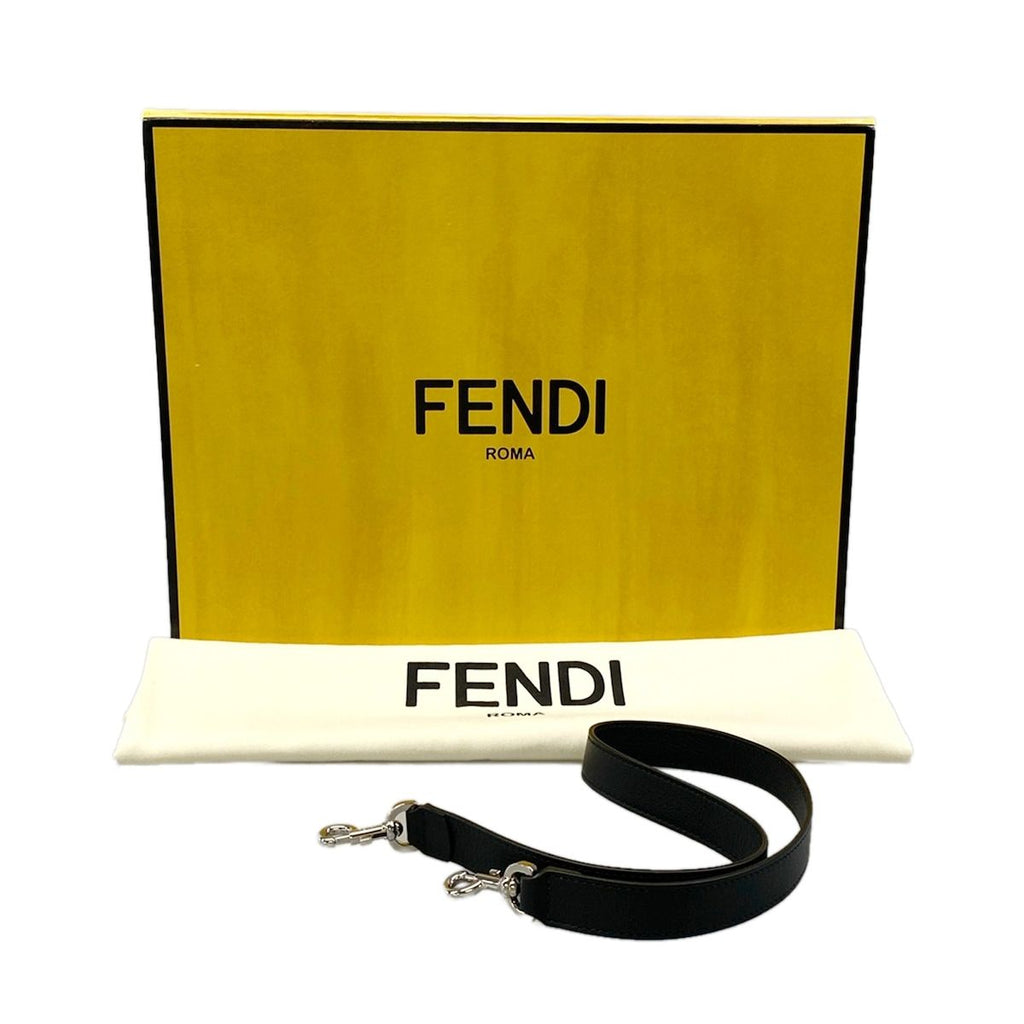 Fendi Handbag Black Leather — view 8