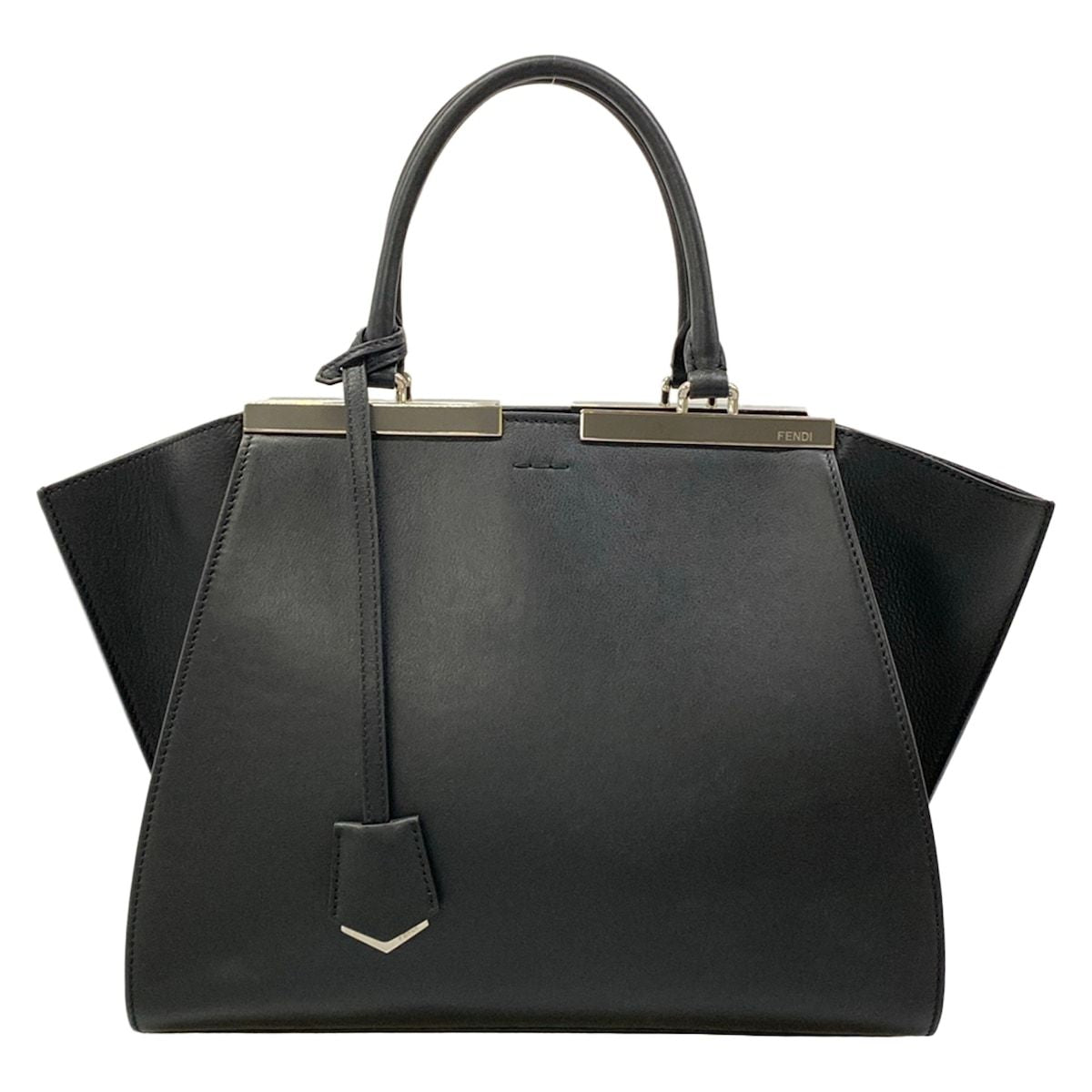 Fendi Handbag Black Leather