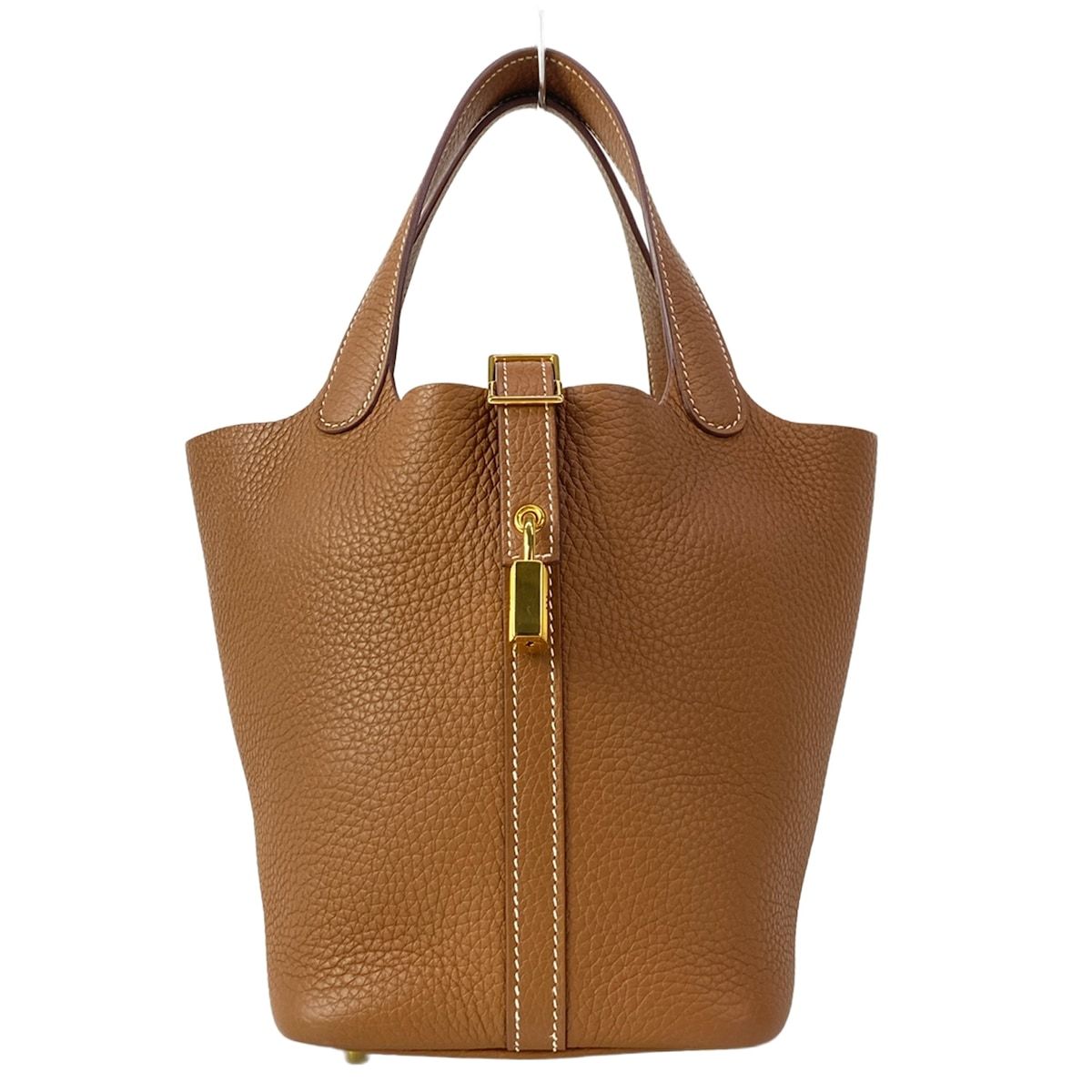 Hermes Handbag Picotin Lock PM Gold — view 2