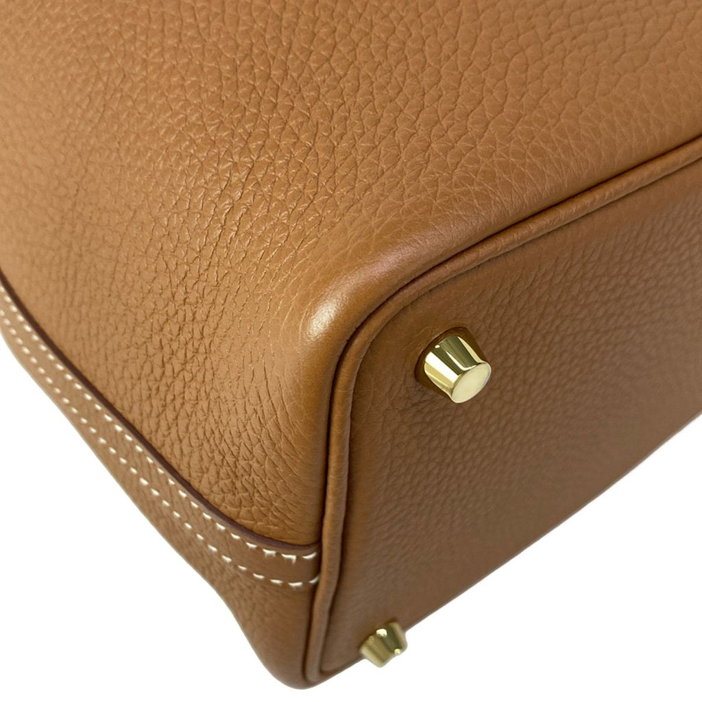Hermes Handbag Picotin Lock PM Gold — view 7