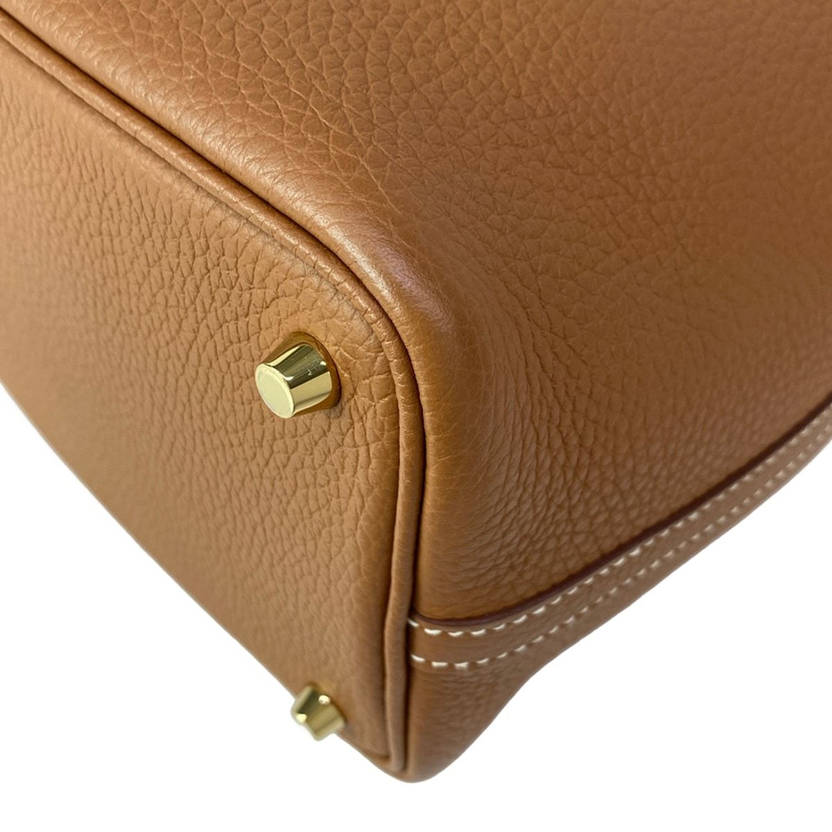 Hermes Handbag Picotin Lock PM Gold — view 8