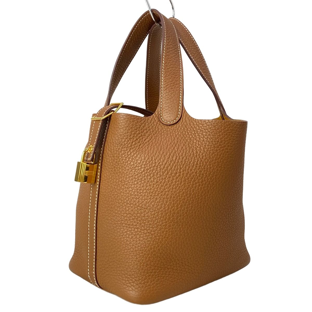 Hermes Handbag Picotin Lock PM Gold