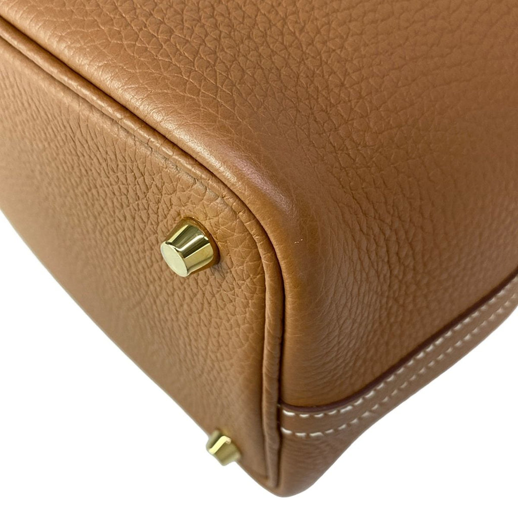 Hermes Handbag Picotin Lock PM Gold — view 6