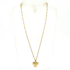 Louis Vuitton Necklace Blooming Heart Gold — view 2