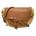 Loewe Shoulder Bag Gate Small 329.13 Tan Natural Leather