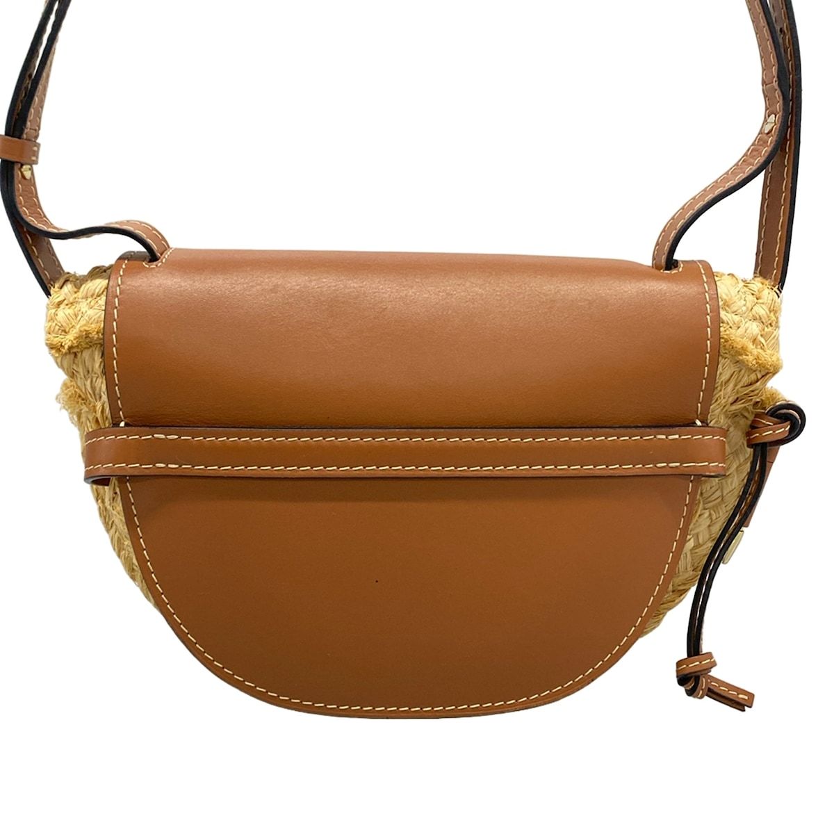 Loewe Shoulder Bag Gate Small 329.13 Tan Natural Leather — view 3