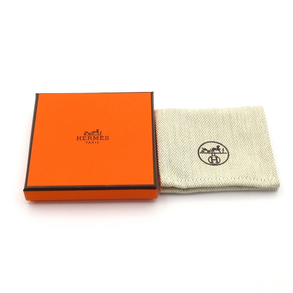 Hermes Bangle Clic H Silver White Cheetah Bracelet — view 6