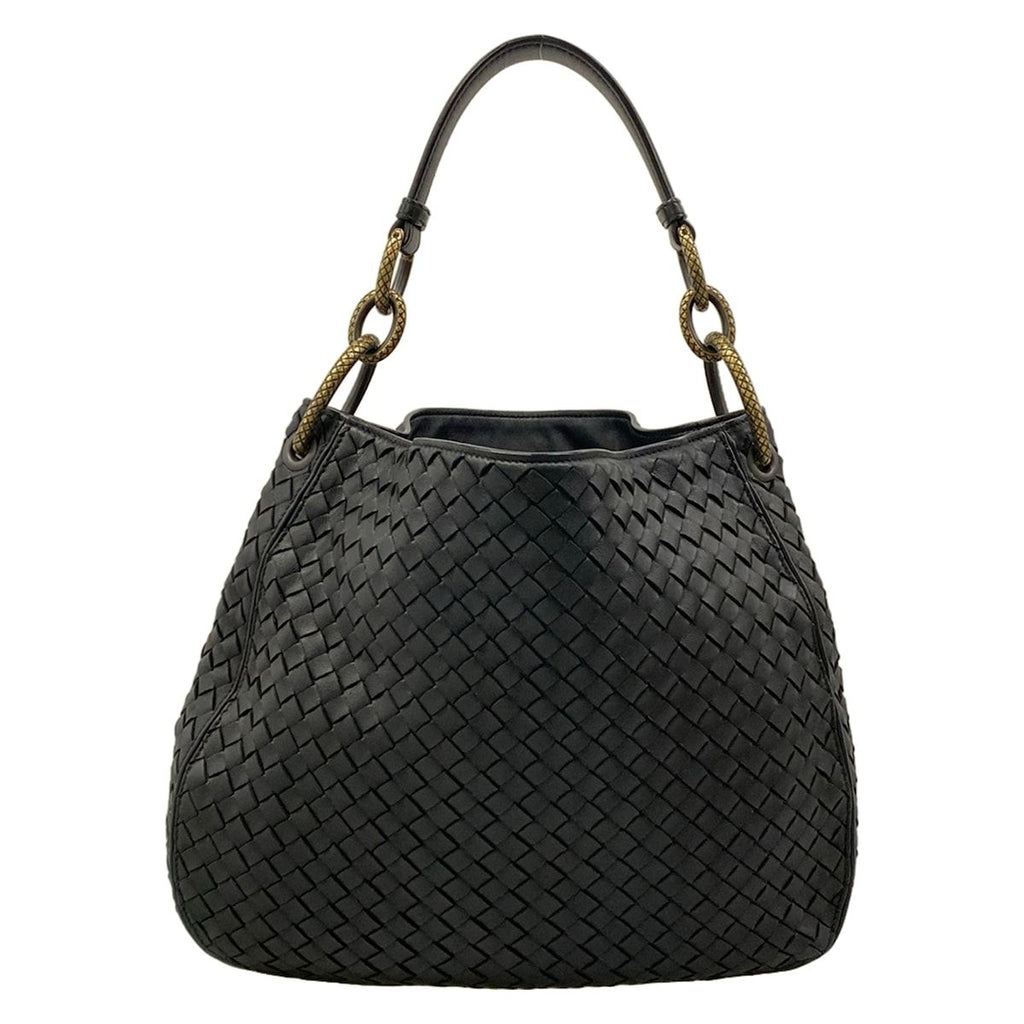 Bottega Veneta Shoulder Bag Small Loop Black Leather — view 3