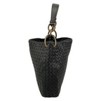Bottega Veneta Shoulder Bag Small Loop Black Leather — view 2