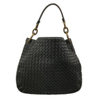 Bottega Veneta Shoulder Bag Small Loop Black Leather