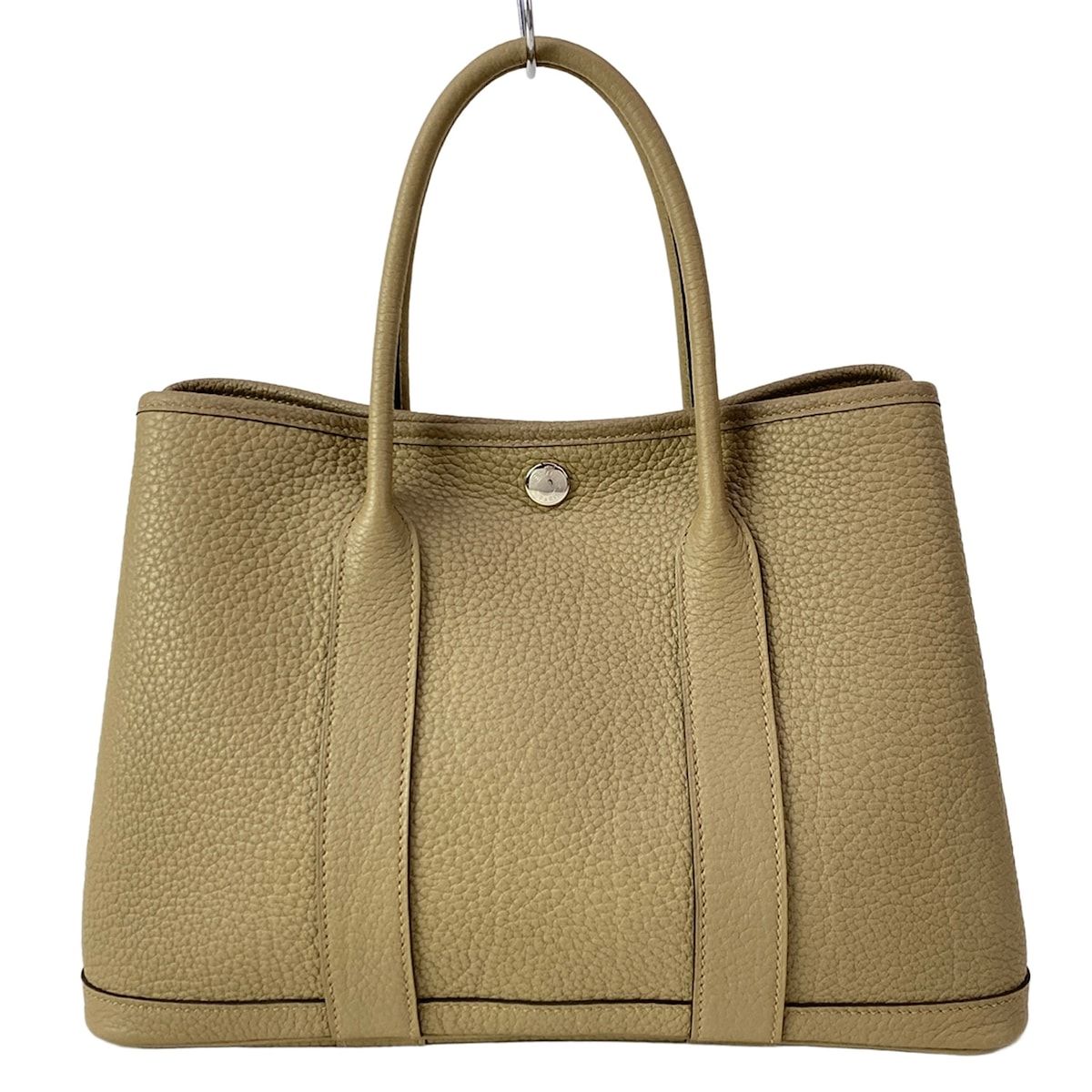 Hermes Tote Bag Garden Party TPM Beige Marfa — view 3