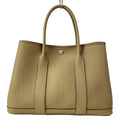 Hermes Tote Bag Garden Party TPM Beige Marfa
