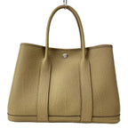 Hermes Tote Bag Garden Party TPM Beige Marfa