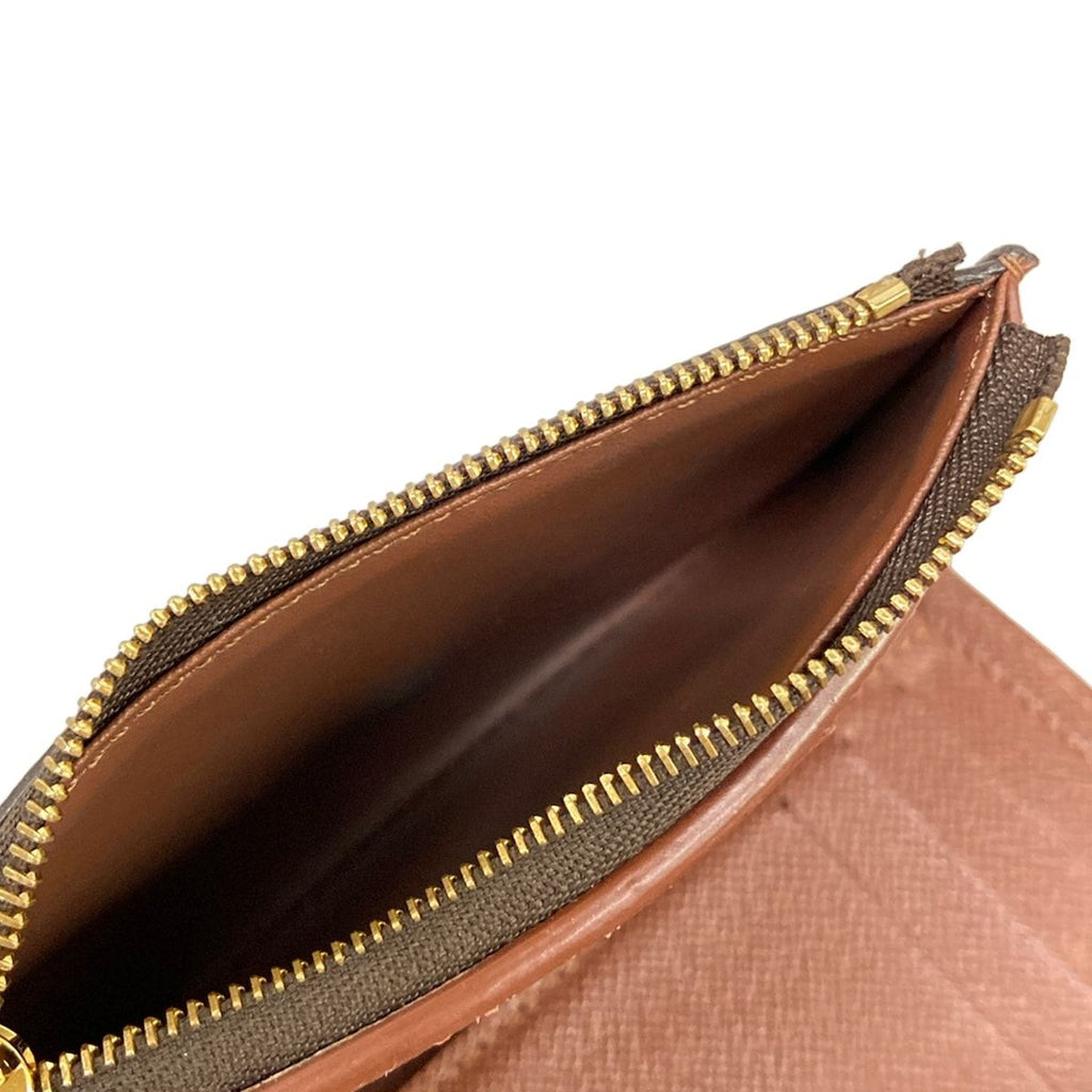 Louis Vuitton Trifold Wallet Monogram Portefeuille Victorine Leather Cowhide — view 4