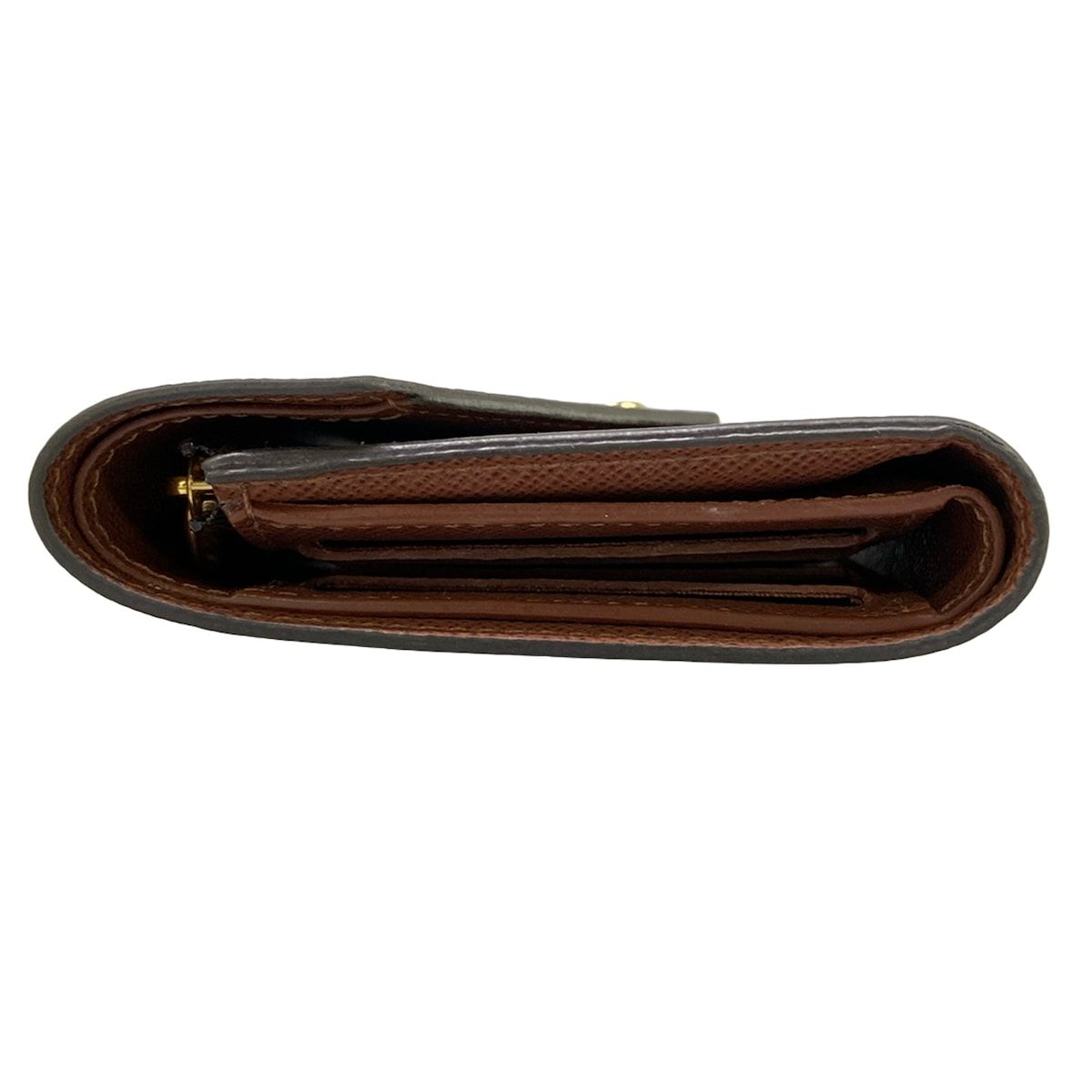 Louis Vuitton Trifold Wallet Monogram Portefeuille Victorine Leather Cowhide — view 8