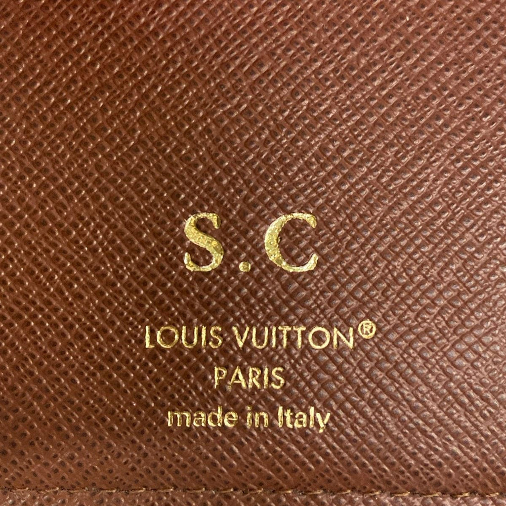 Louis Vuitton Trifold Wallet Monogram Portefeuille Victorine Leather Cowhide — view 5