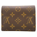 Louis Vuitton Trifold Wallet Monogram Portefeuille Victorine Leather Cowhide — view 2