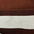 Loewe Shawl Dark Brown Black Multi Wool Cashmere Scarf — view 5