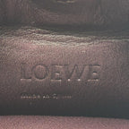 Loewe Shoulder Bag Dark Brown Leather — view 8