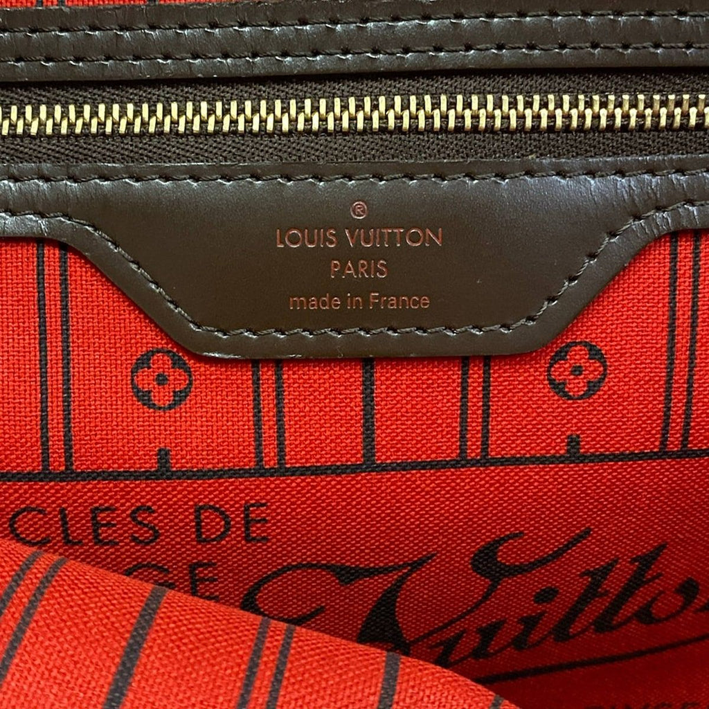 Louis Vuitton Tote Bag Damier Neverfull MM Ebene — view 8