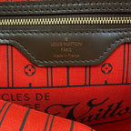 Louis Vuitton Tote Bag Damier Neverfull MM Ebene — view 8