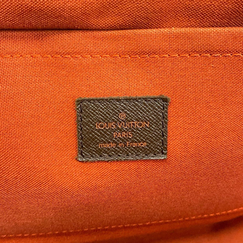 Louis Vuitton Shoulder Bag Damier Belem MM Ebene — view 8